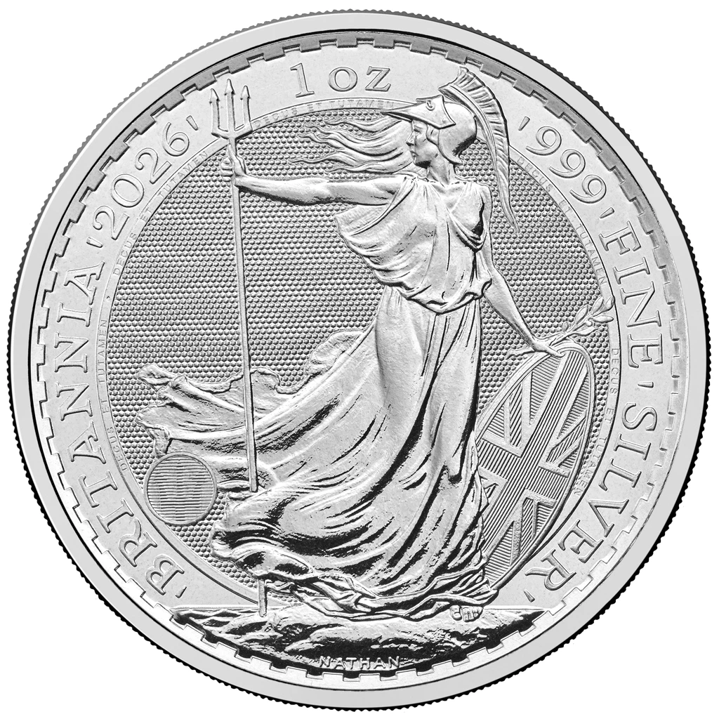 Britannia 1 oz Silver Coin (2026) BU